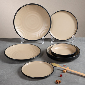 wholesale large luxury melamine plates restaurant
