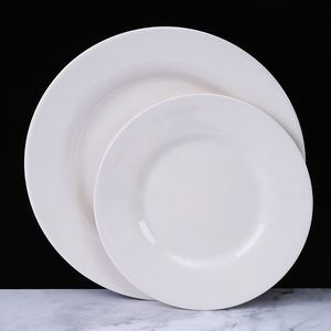 White Melamine Charger Plates