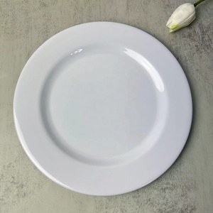 Wholesale Custom Melamine Unbreakable White Plates