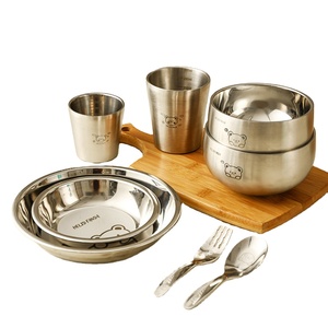 316 Stainless Steel Children Tableware Set