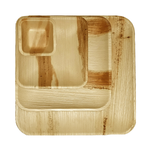 Sustainable Classic Areca Palm Leaf Serving Sets